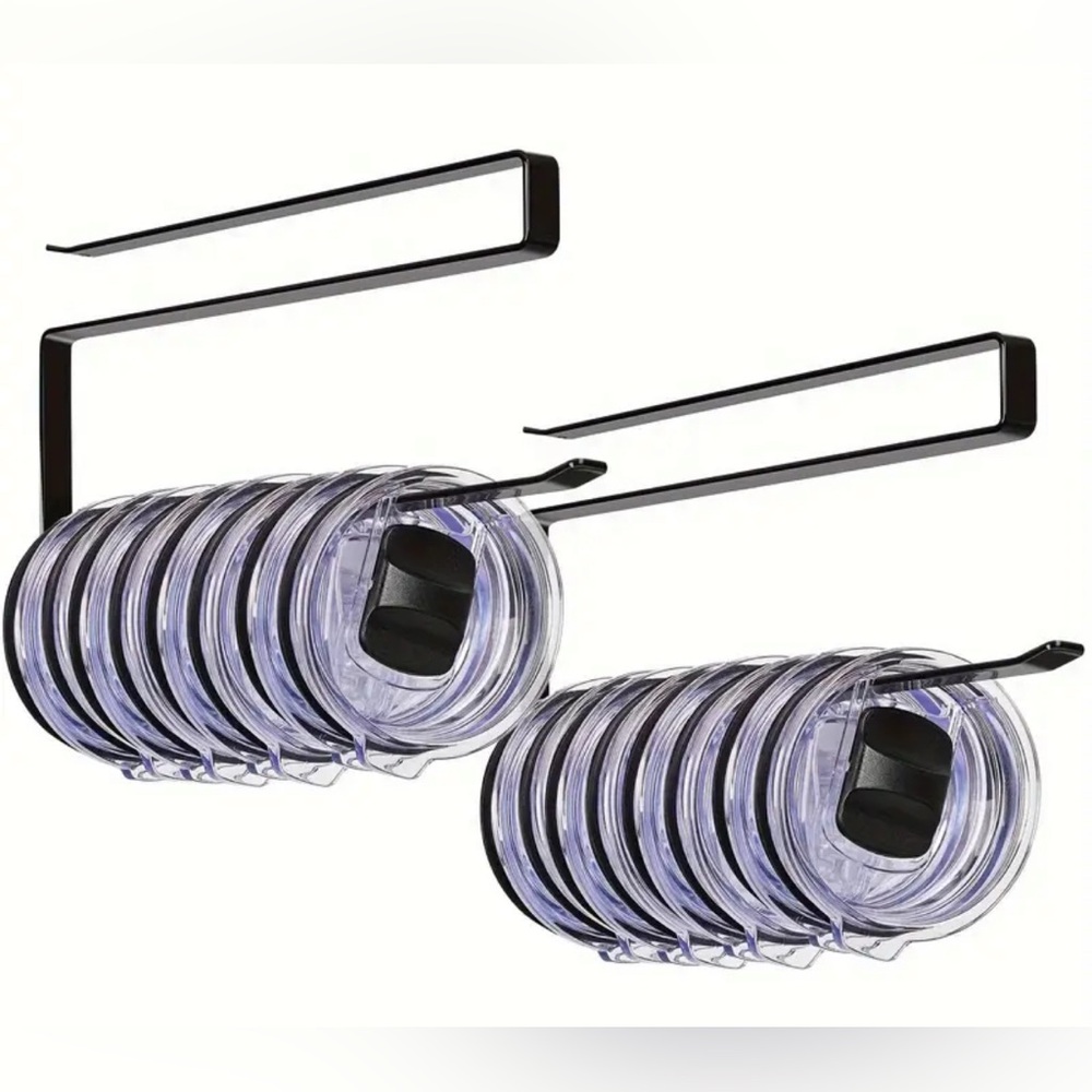 Tumbler lid Organizer Rack